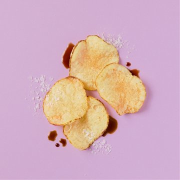 Central Market Kettle-Cooked Potato Chips - Malt Vinegar, 6 oz