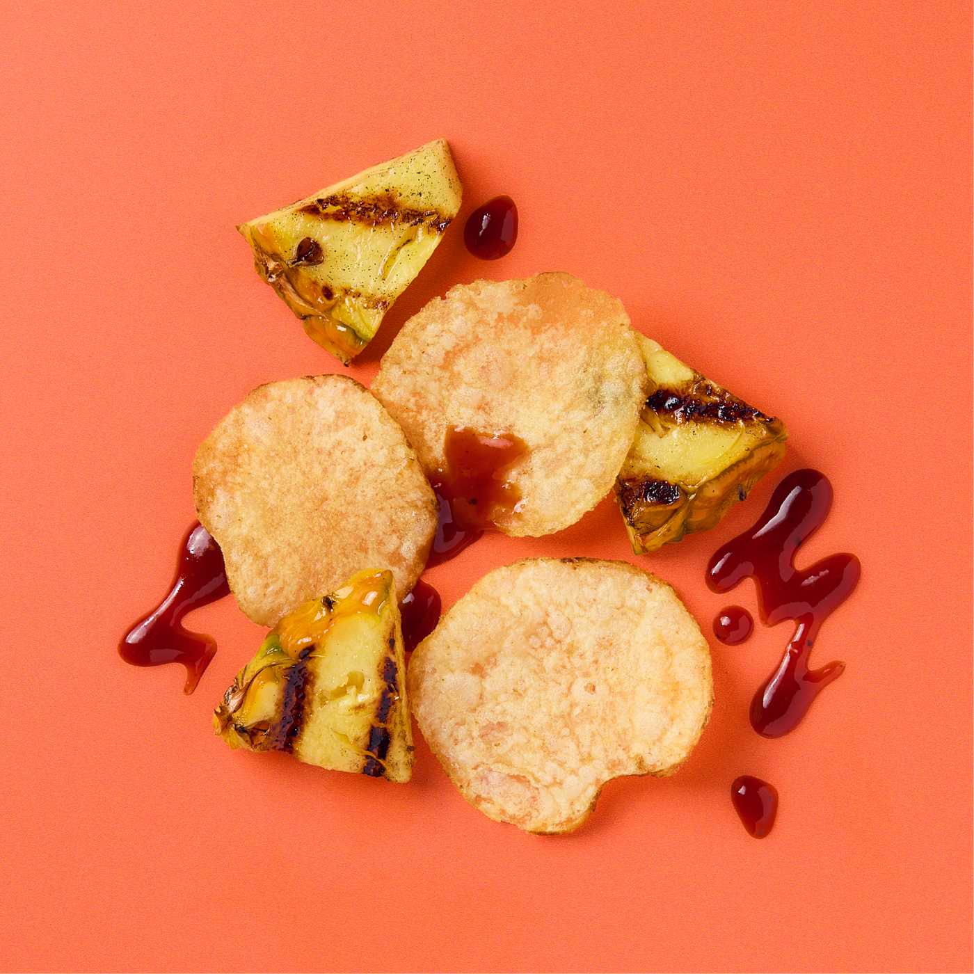 Central Market Kettle-Cooked Potato Chips - Pineapple BBQ; image 2 of 5