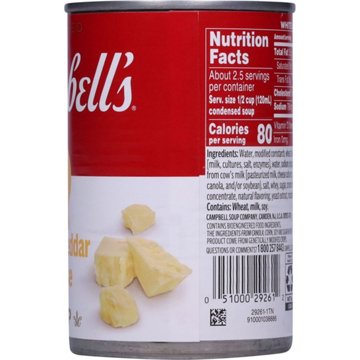 Campbell's Condensed White Cheddar Cheese Soup