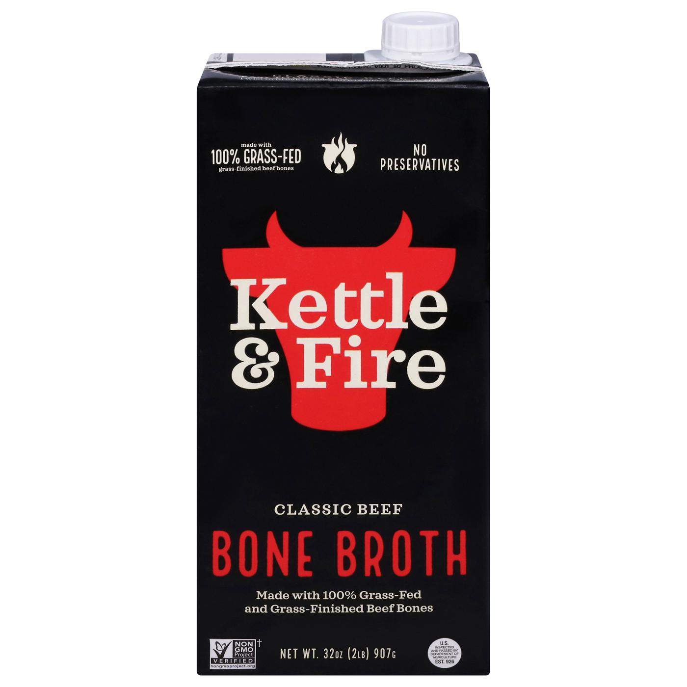 Kettle & Fire Classic Beef Bone Broth; image 1 of 5