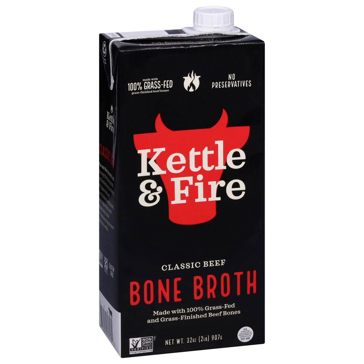 Kettle & Fire Classic Beef Bone Broth; image 4 of 5