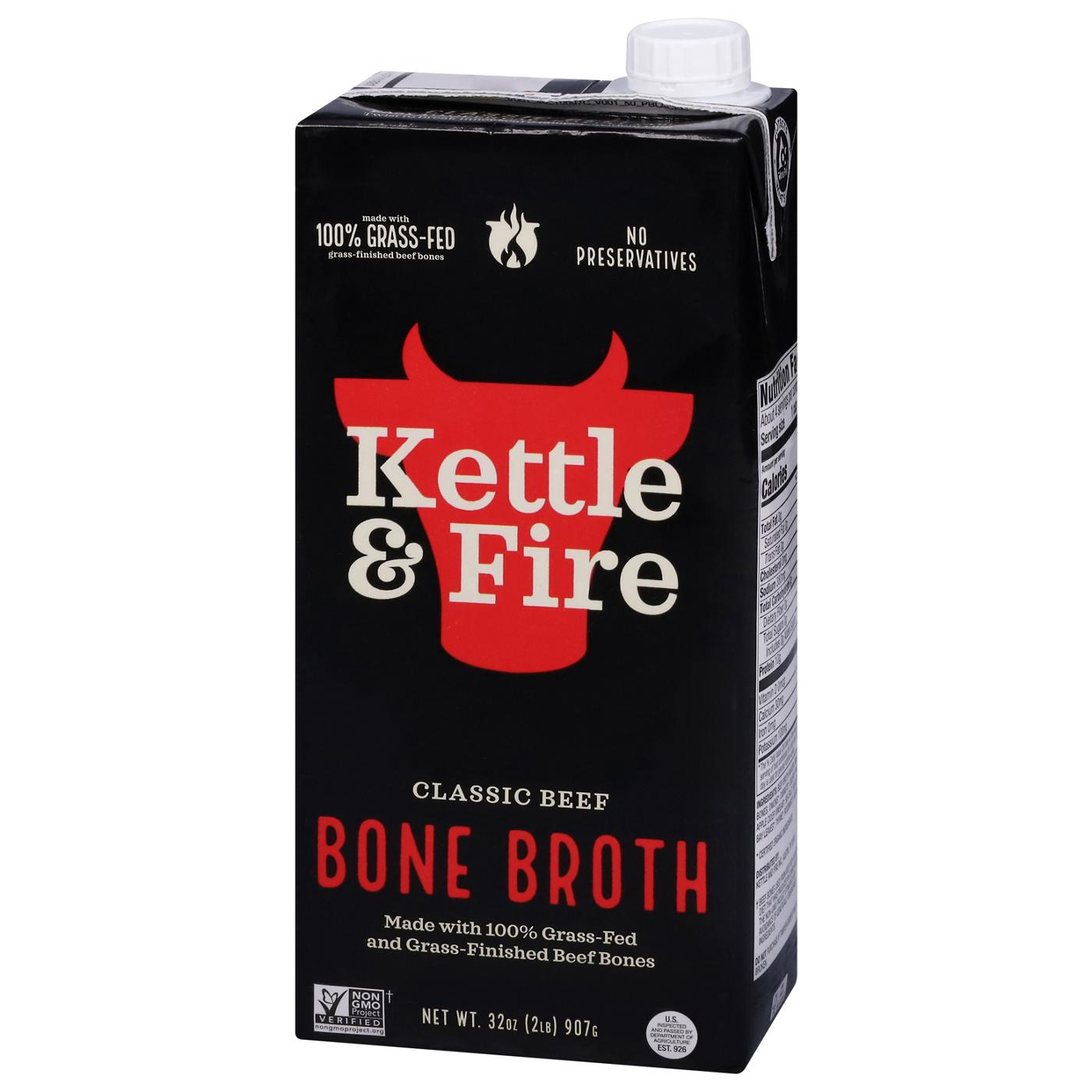 Kettle & Fire Classic Beef Bone Broth; image 5 of 5