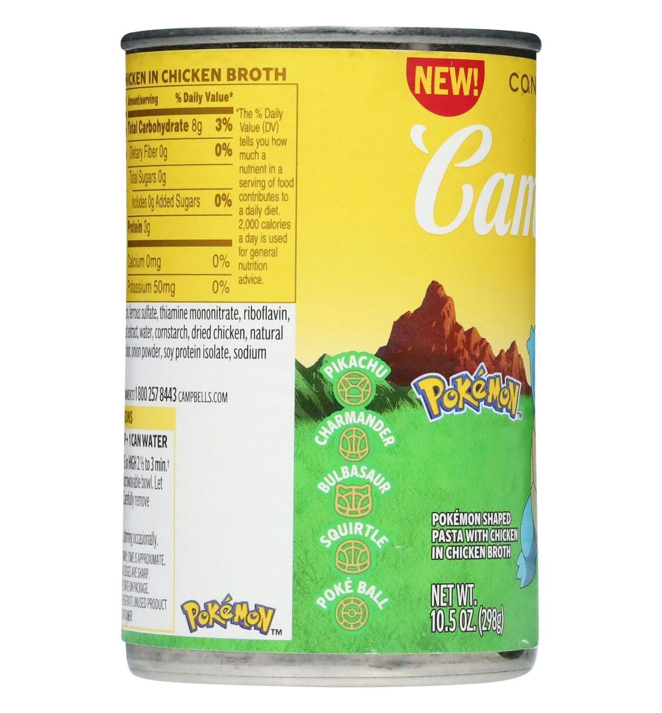 Campbell's Condensed Pokémon Pasta with Chicken In Chicken Broth; image 2 of 4