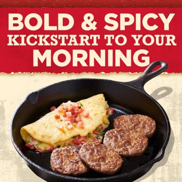 Jimmy Dean Fully Cooked Spicy Pork Sausage Patties