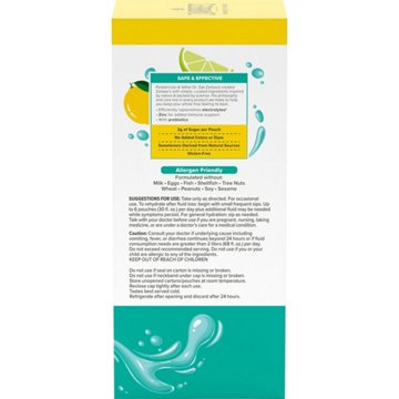 Zarbee's Triple Action Hydration Electrolyte Drink Pouch - Lemon Lime, 3 ct