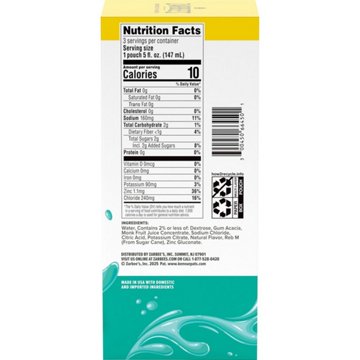 Zarbee's Triple Action Hydration Electrolyte Drink Pouch - Lemon Lime, 3 ct