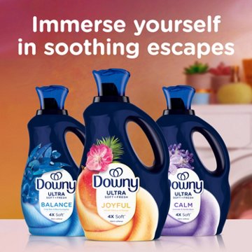 Downy Ultra Soft + Fresh Fabric Softener, 138 Loads - Joyful