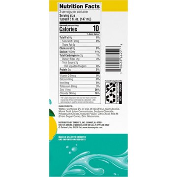 Zarbee's Triple Action Hydration Electrolyte Drink Pouch - Strawberry Lemonade, 3 ct