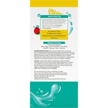 Zarbee's Triple Action Hydration Electrolyte Drink Pouch - Strawberry Lemonade, 3 ct