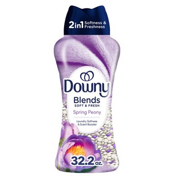 Downy Blends Soft + Fresh Laundry Scent Booster Beads - Spring Peony, 32.2 oz