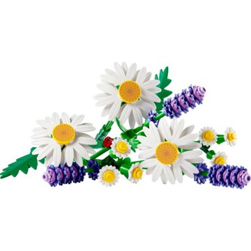 LEGO Botanicals Daisies Building Set, 133 pc