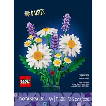 LEGO Botanicals Daisies Building Set, 133 pc