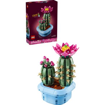 LEGO Botanicals Flowering Cactus Building Set, 482 pc