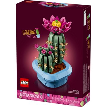 LEGO Botanicals Flowering Cactus Building Set, 482 pc