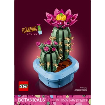LEGO Botanicals Flowering Cactus Building Set, 482 pc