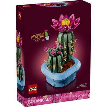 LEGO Botanicals Flowering Cactus Building Set, 482 pc
