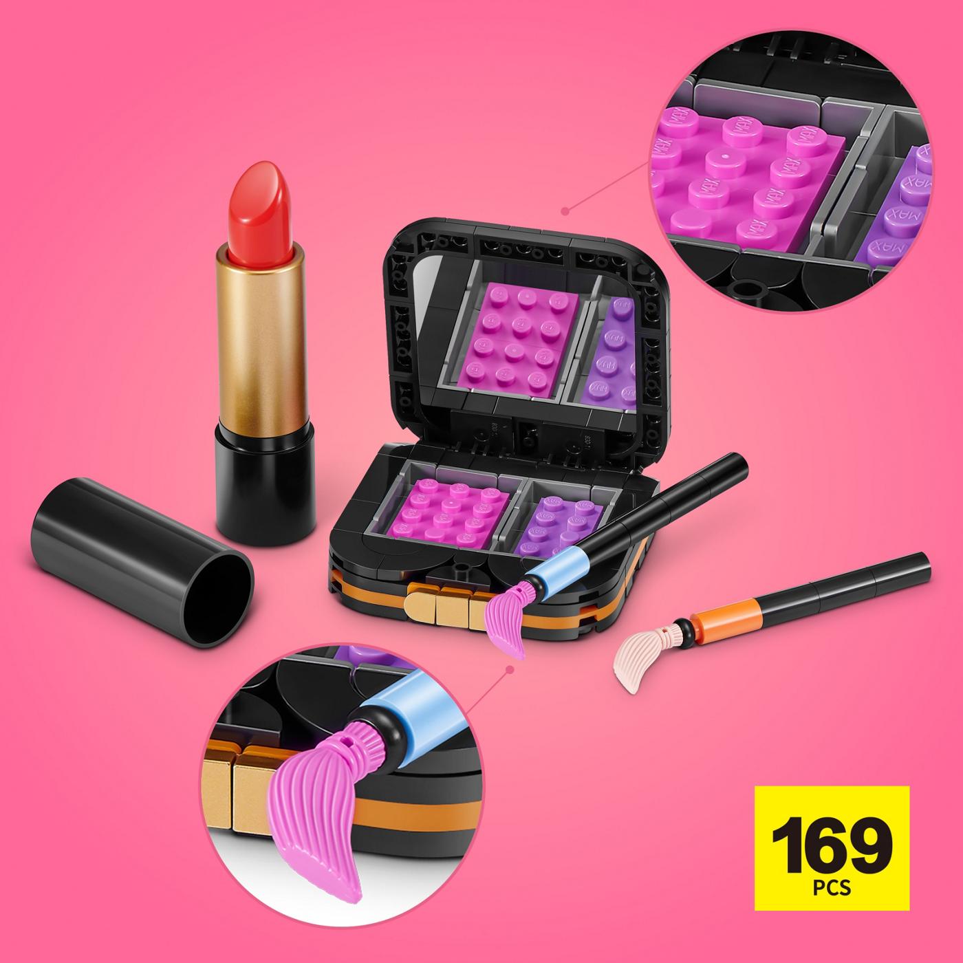 Zuru MAX Beauty Collection Building Set Capsule - Lip & Face Makeup Kit; image 4 of 8