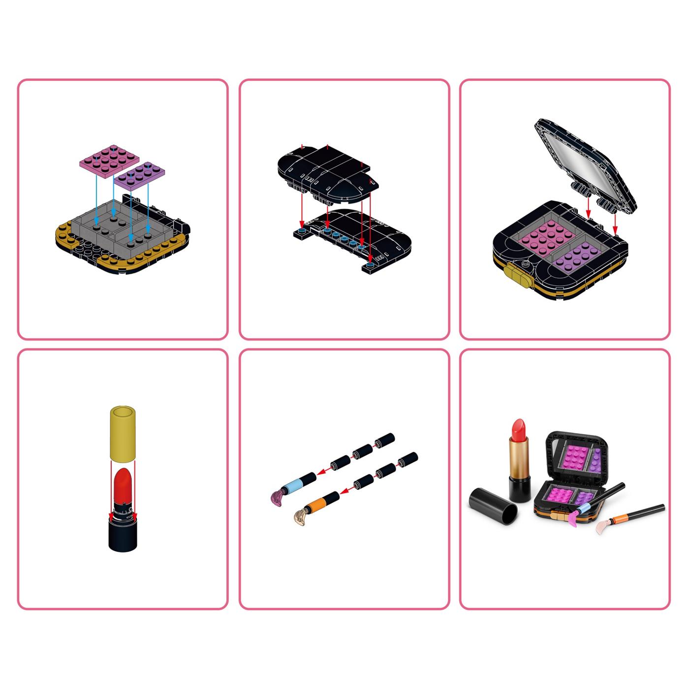 Zuru MAX Beauty Collection Building Set Capsule - Lip & Face Makeup Kit; image 8 of 8