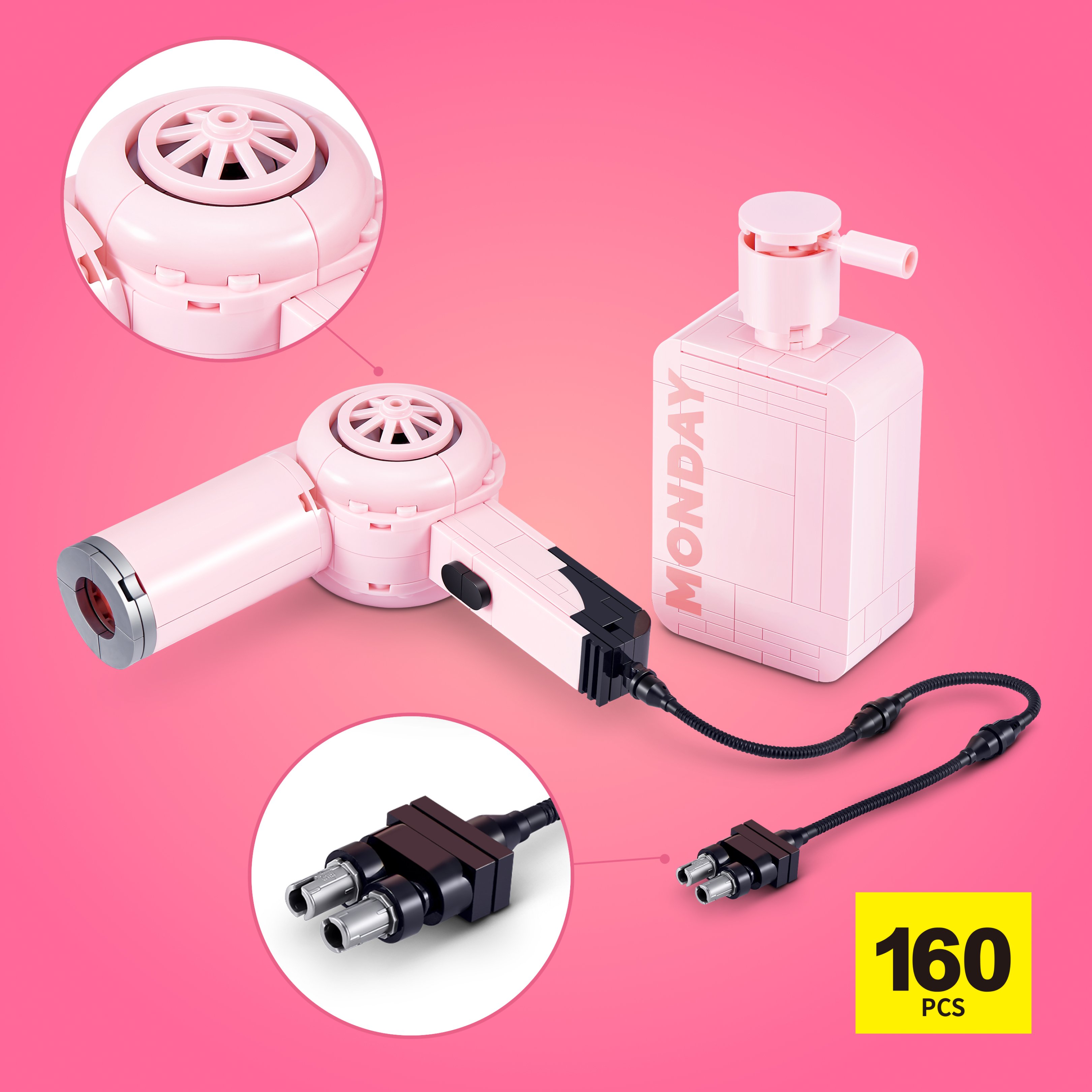 Zuru MAX Beauty Collection Building Set Capsule - Hair Dryer