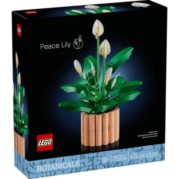 LEGO Botanical Peace Lily Building Set, 474 pc