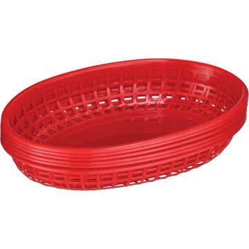 Destination Holiday Food Basket - Red, 6 ct