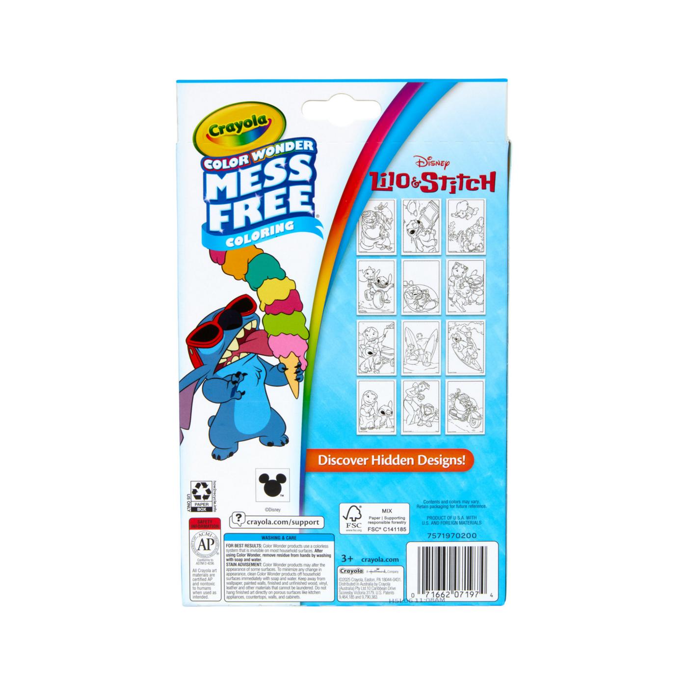 Crayola Lilo & Stitch Color Wonder Mini Box Set; image 2 of 3