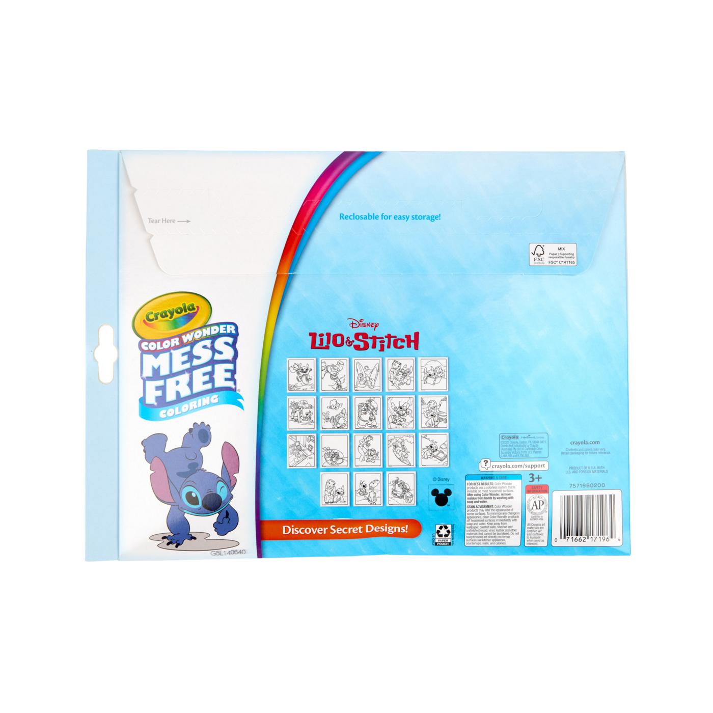 Crayola Lilo & Stitch Color Wonder Set; image 2 of 3