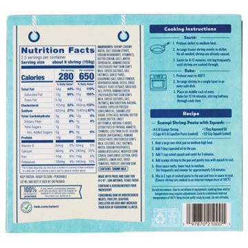 H-E-B Sauced Shrimp Scampi - Garlic Butter, 14 oz