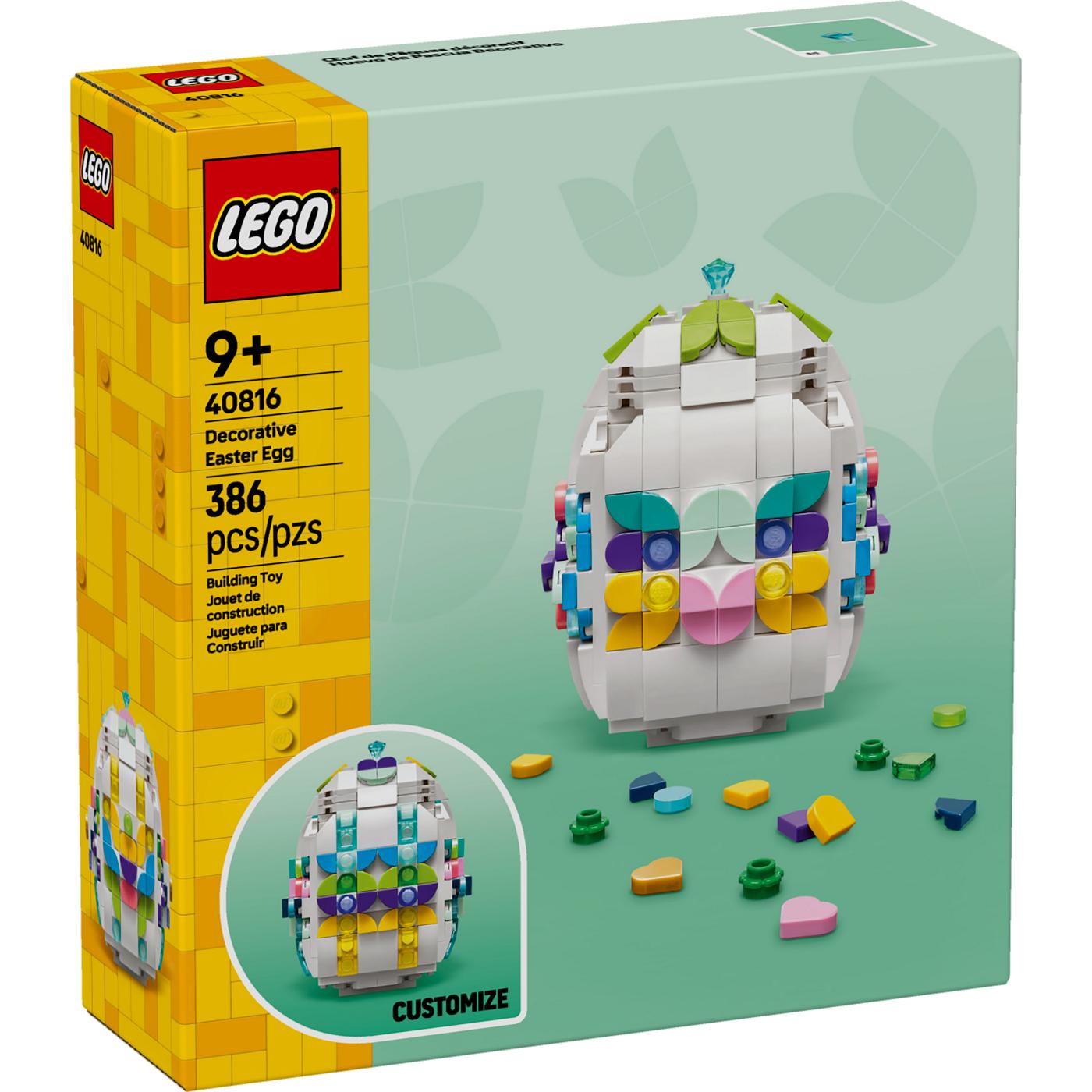 LEGO Decorative Easter Egg Building Set; image 2 of 2
