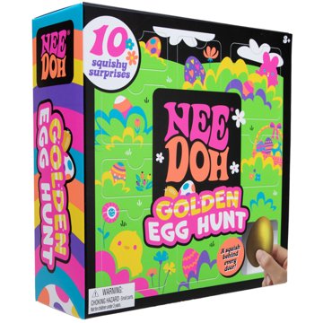 NeeDoh Golden Egg Hunt Mystery Box, 10 pk
