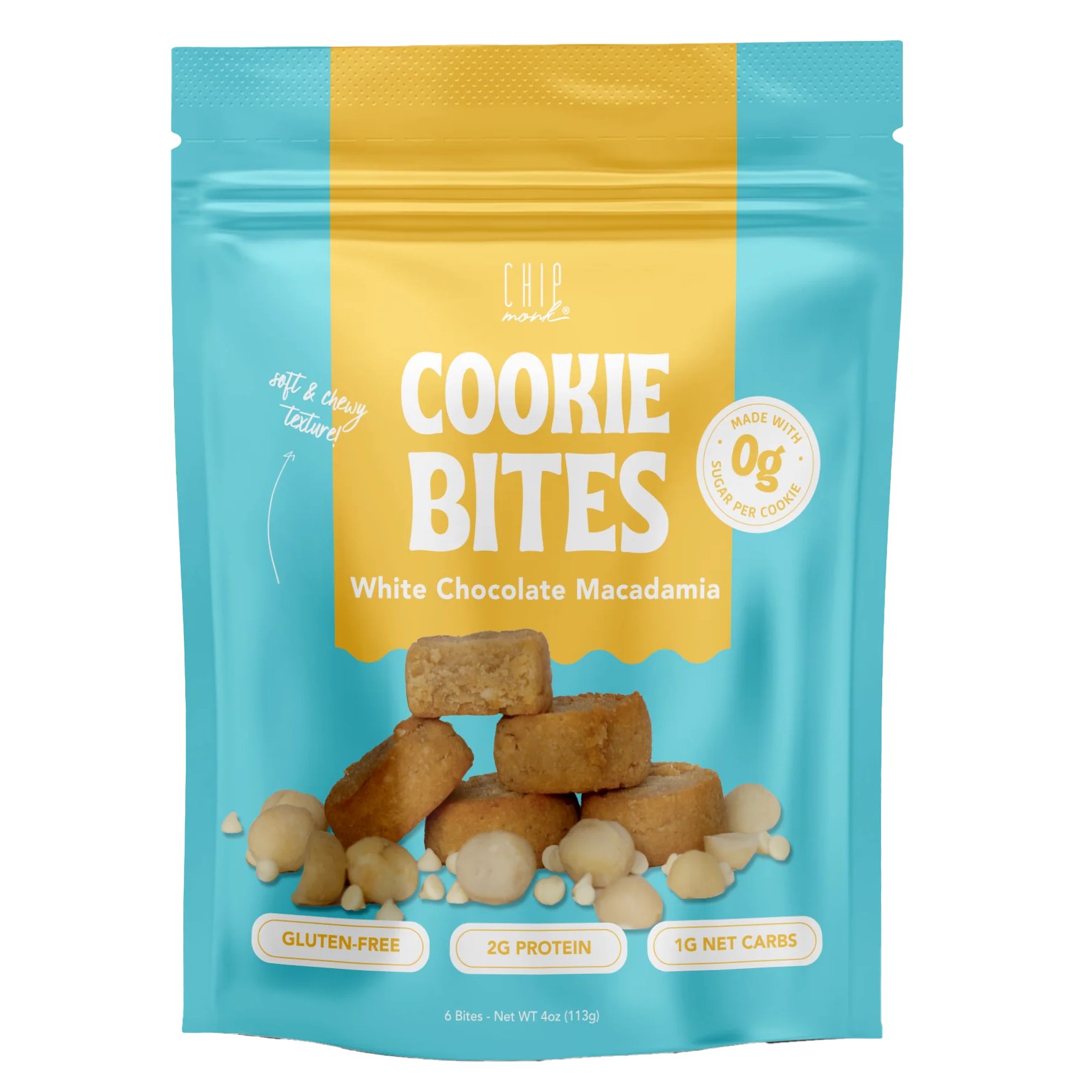 Chipmonk Chocolate Chip Pecan Keto Bites, 6 oz | Central Market