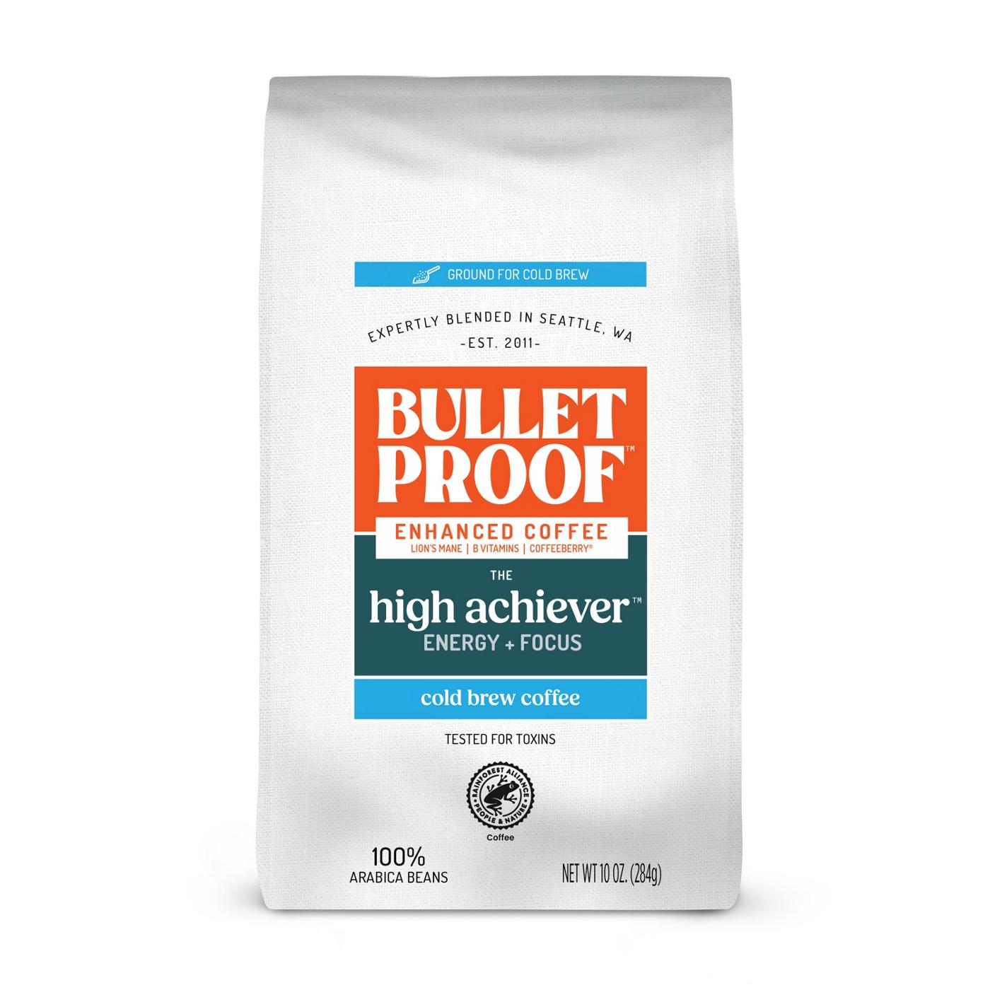 Bulletproof The High Achiever  Medium Roast Cold Brew Ground Coffee; image 1 of 3