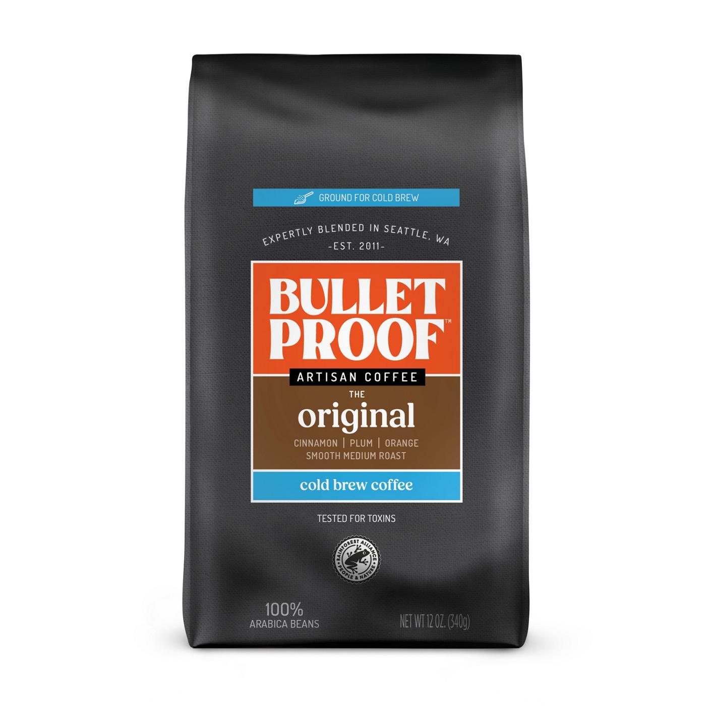 Bulletproof The Original Medium Roast Cold Brew Ground Coffee; image 1 of 4