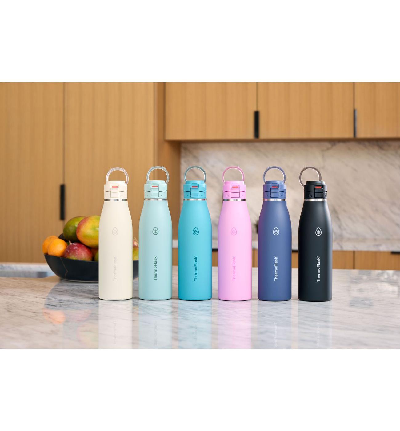 ThermoFlask Stainless Steel Traveler Bottle - Pitch Black; image 4 of 6