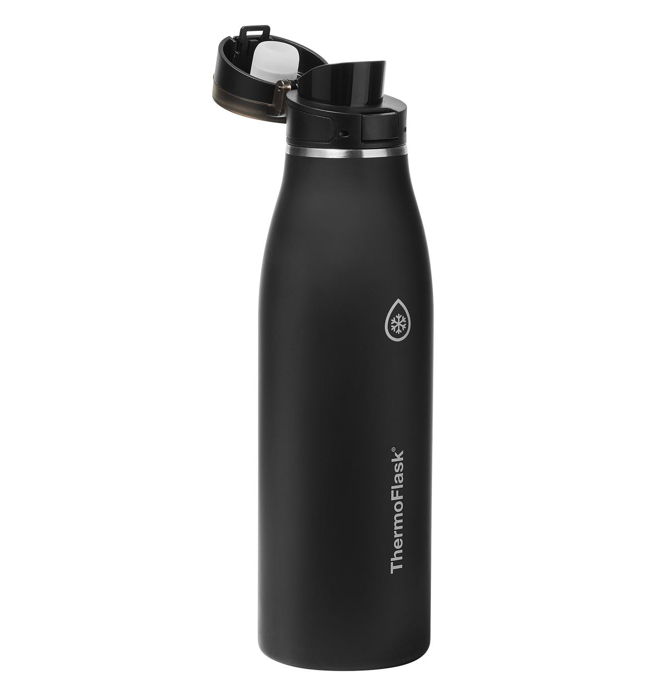ThermoFlask Stainless Steel Traveler Bottle - Pitch Black; image 5 of 6