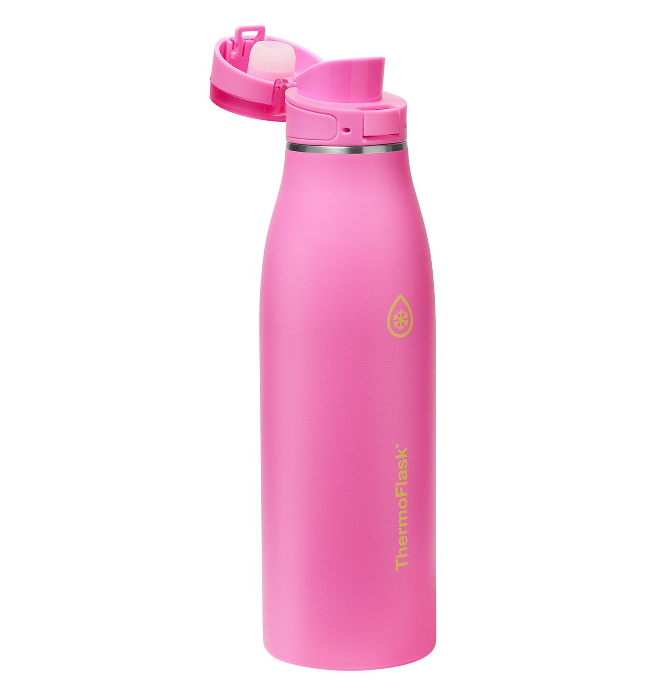 ThermoFlask Stainless Steel Traveler Bottle - Shocking Pink; image 3 of 5
