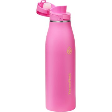 ThermoFlask Stainless Steel Traveler Bottle - Shocking Pink, 25 oz