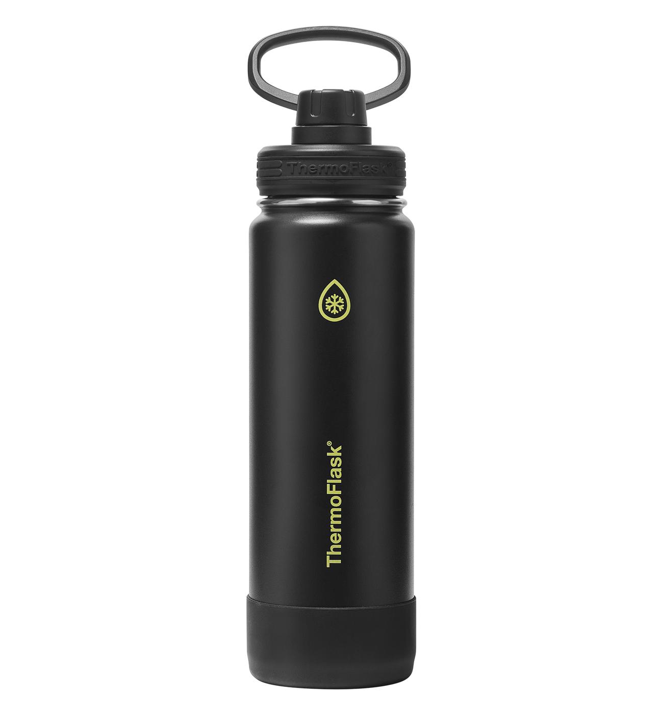 ThermoFlask Stainless Steel Chug Bottle - Shadow Glow Black; image 1 of 3
