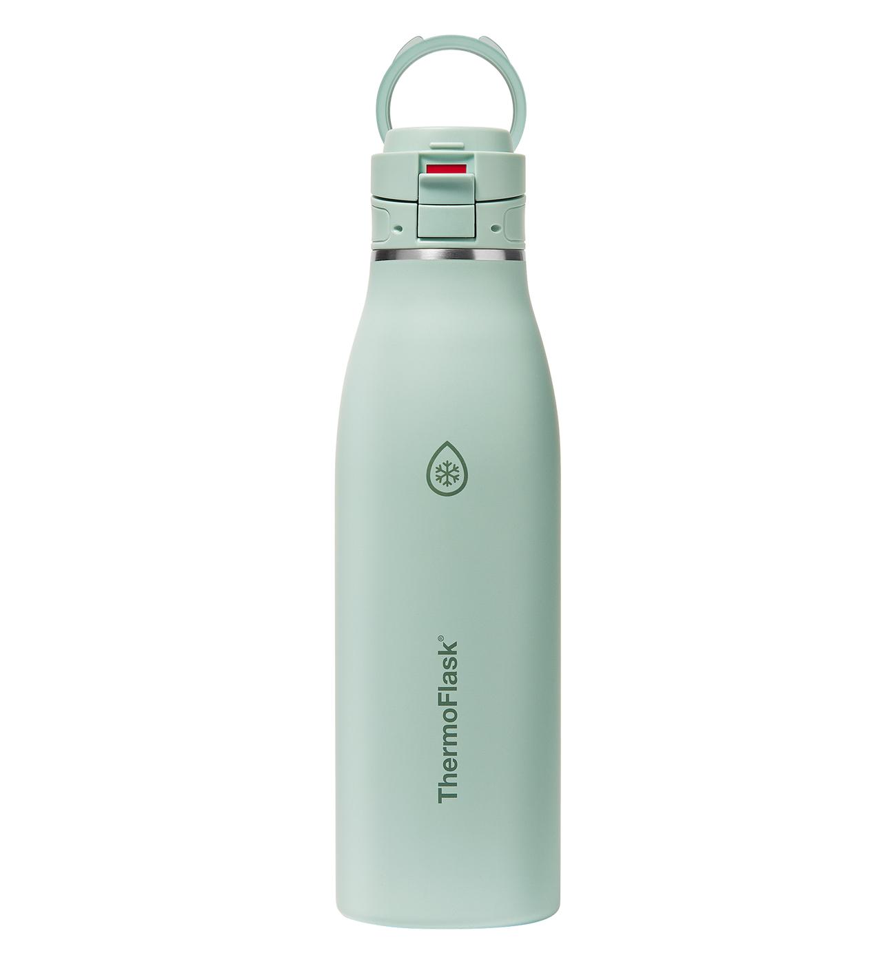 ThermoFlask Stainless Steel Flip Top Bottle - Sage Green; image 1 of 5