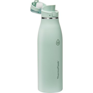 ThermoFlask Stainless Steel Flip Top Bottle - Sage Green, 25 oz