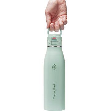 ThermoFlask Stainless Steel Flip Top Bottle - Sage Green, 25 oz
