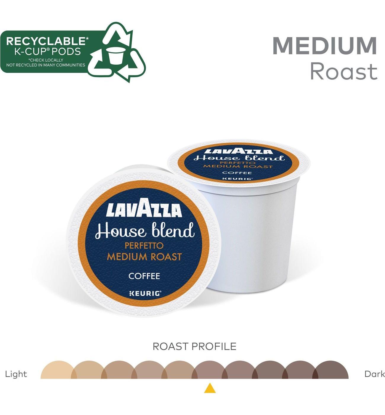 Lavazza House Blend Perfetto Medium Roast Single-Serve K-Cup Pods; image 7 of 7