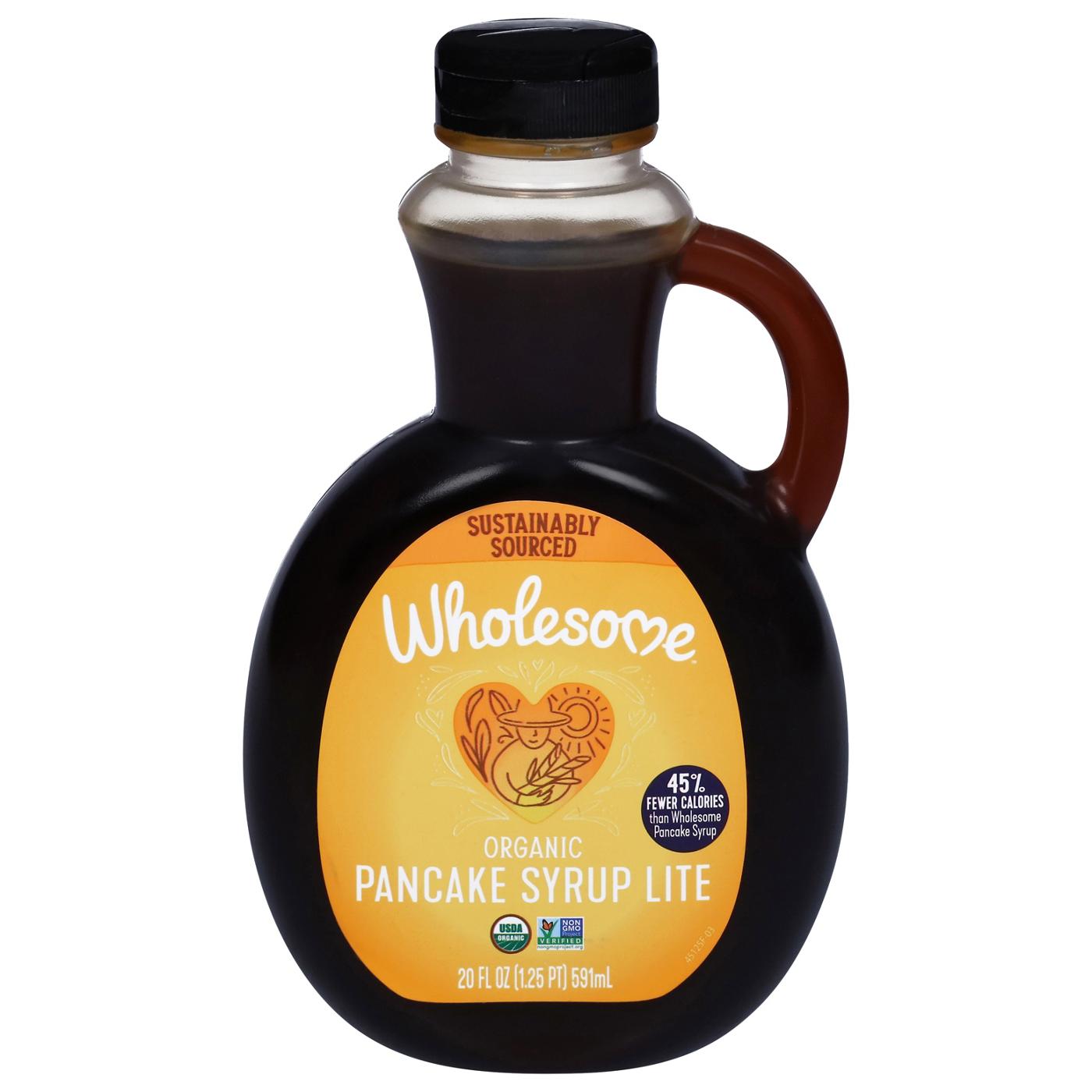 Wholesome Organic Pancake Syrup Lite; image 1 of 2
