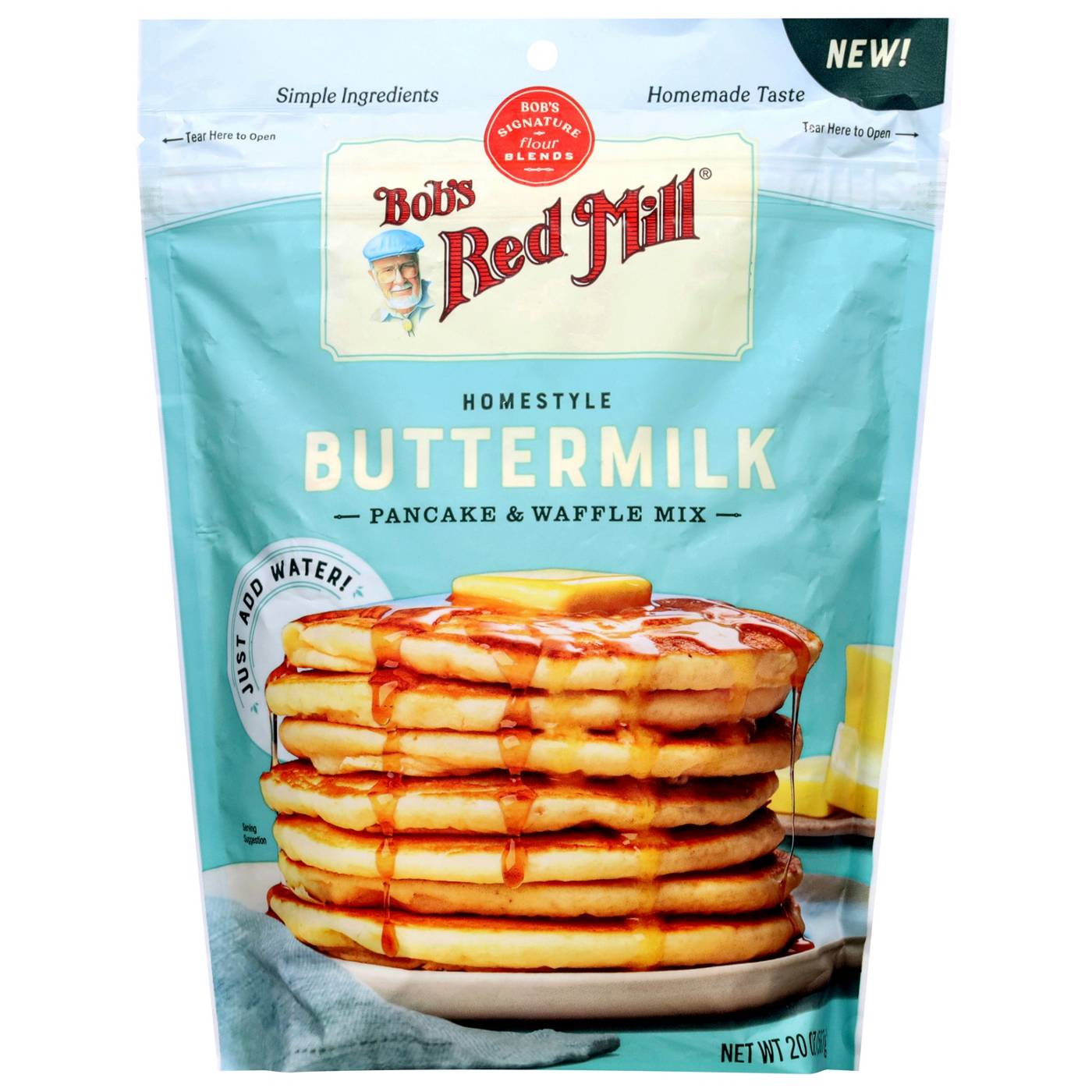 Bob's Red Mill Homestyle Buttermilk Pancake & Waffle Mix ; image 1 of 4