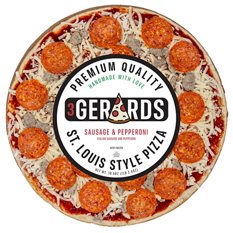 3 Gerards St. Louis Style Sausage & Pepperoni Pizza, 18.5 oz