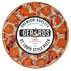 メルちゃんMozzarella15枚SAUSAGE PIZZA4枚の19枚 3 Gerards St. Louis Style Sausage & Pepperoni Pizza, 18.5 oz