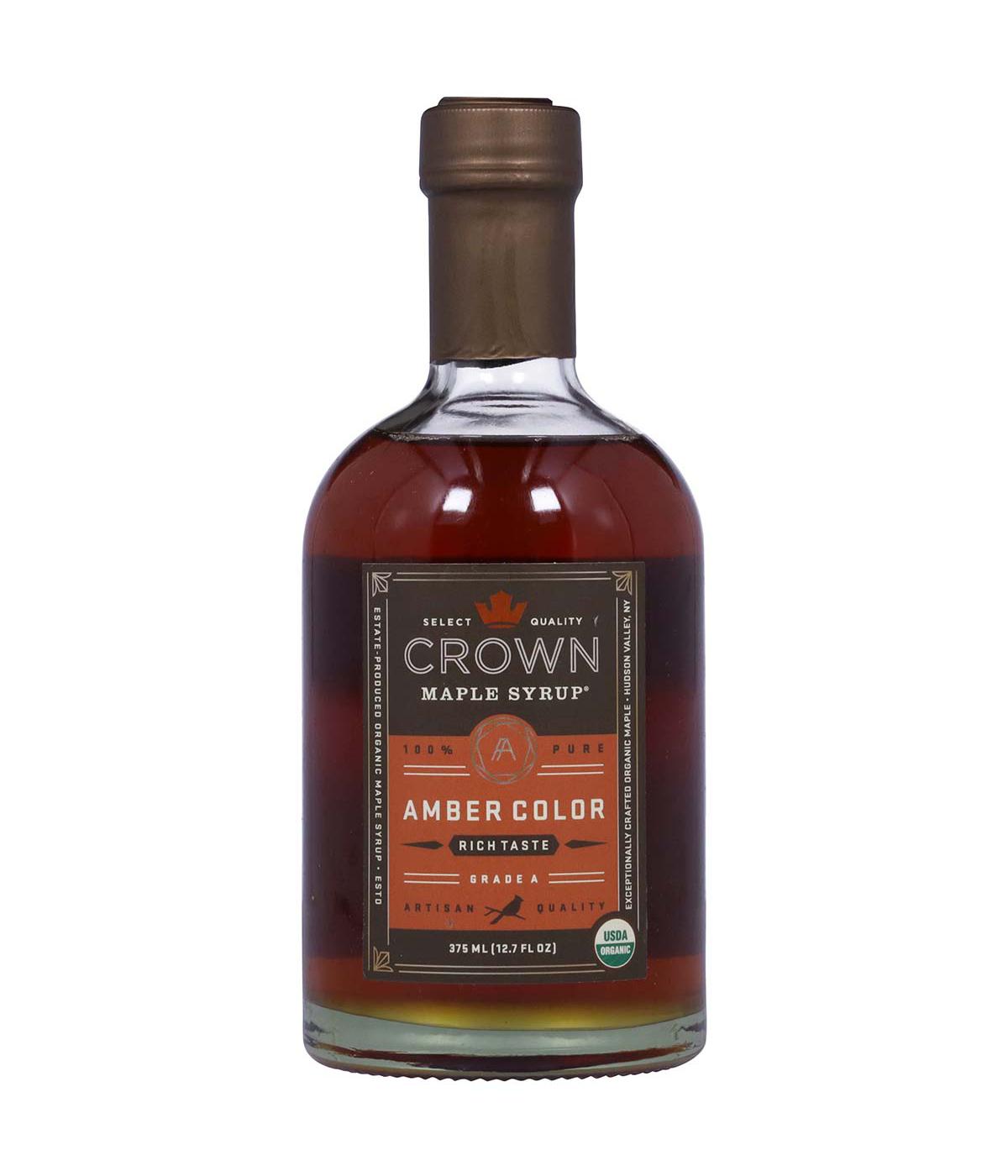 Crown Maple 100% Pure Amber Color Maple Syrup; image 1 of 2