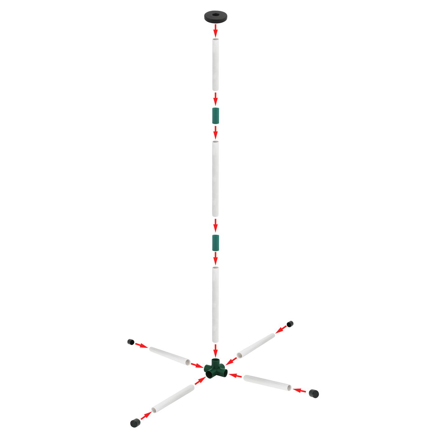 Banzai Bottle Jam Flying Disc Lawn Game; image 3 of 9