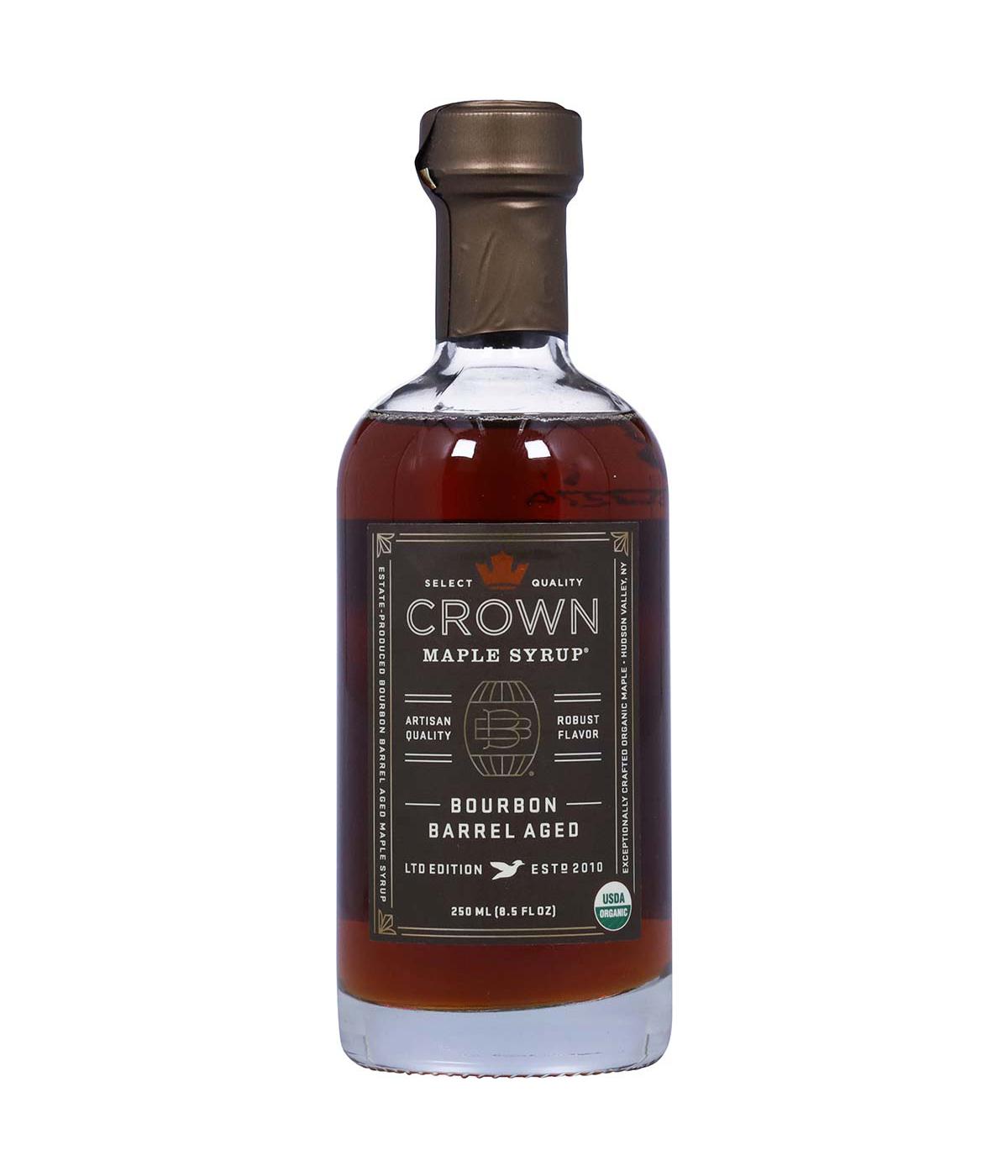 Crown Maple Bourbon Barrel Aged Maple Syrup; image 1 of 2