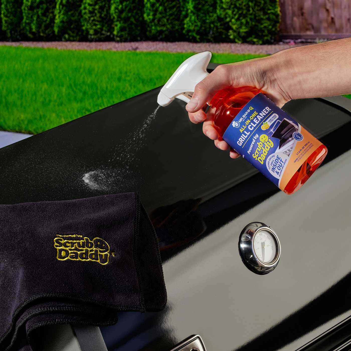 Mr. Bar-B-Q All-in-One Grill Cleaner Powered by Scrub Daddy; image 3 of 4